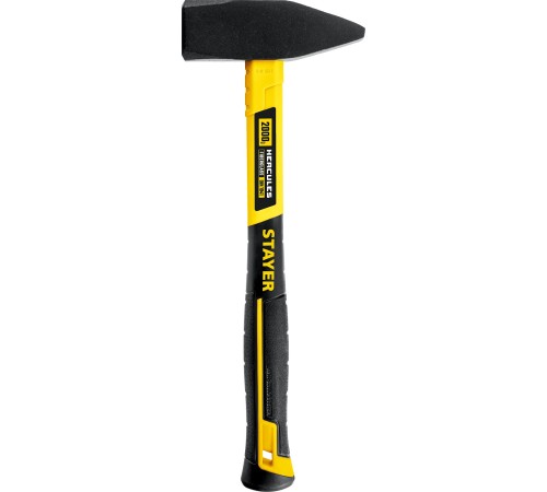 STAYER 2000 г, с фиберглассовой рукояткой, молоток слесарный 20050-20_z02 Professional STAYER 2000 г, с фиберглассовой рукояткой, молоток слесарный 20050-20_z02 Professional