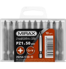 MIRAX PZ1, 50 мм, 10 шт, биты (26254-1-50-10)