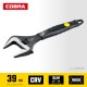 STAYER 200/39 мм, Cr-V, ключ разводной COBRA 27264-20