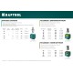 KRAFTOOL М12, 200 шт., стальные с насечками, резьбовые заклепки Nut-S 311707-12