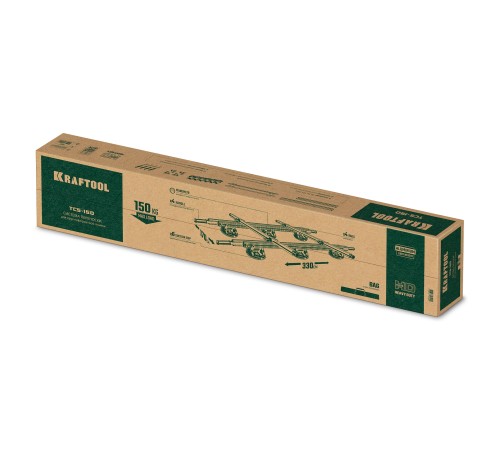 KRAFTOOL TCS-150 330х170 см, макс 150 кг, система переноски крупноформатной плитки (33255) KRAFTOOL TCS-150 330х170 см, макс 150 кг, система переноски крупноформатной плитки (33255)