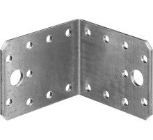 ЗУБР УК-2.5, 55 x 70 x 70 x 2.5 мм, цинк, крепежный уголок (31012-70)