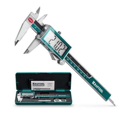 KRAFTOOL HC-150, 150 мм, штангенциркуль твердосплавный (34462-15) KRAFTOOL HC-150, 150 мм, штангенциркуль твердосплавный (34462-15)
