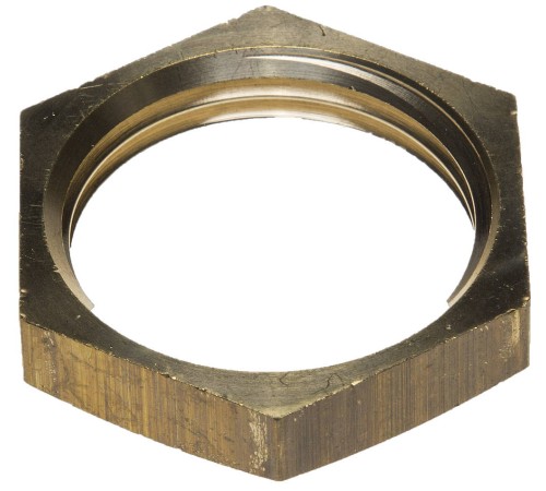 GENERAL FITTINGS 1″, латунь, контргайка (51096-1)