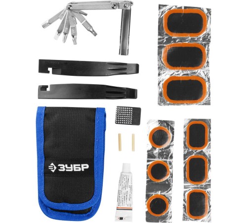 ЗУБР 11-в-1, набор для обслуживания велосипеда (27428-H16)