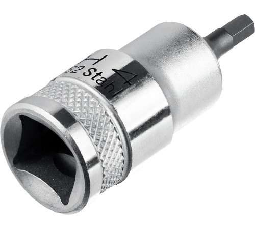 KRAFTOOL HEX, 1/2″, Н4, торцовая бита-головка (27908-04)