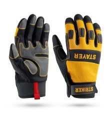 STAYER STRIKER р.L (9), комбинированные перчатки для тяжелых механических работ (11410-L)