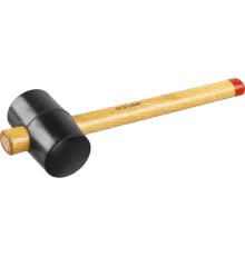 Чёрная резиновая киянка ЗУБР 450 г