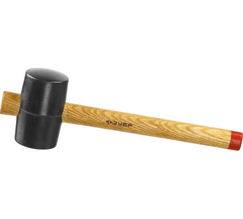 Чёрная резиновая киянка ЗУБР 450 г