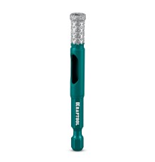 KRAFTOOL VS DIAMOND d 6, HEX 1/4″, Вакуумное алмазное трубчатое сверло по керамограниту (29891-06)