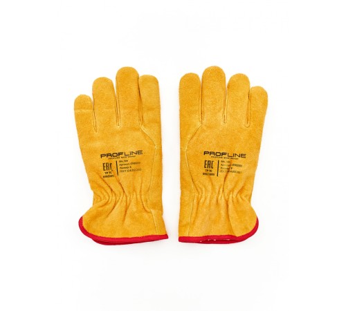 Перчатки спилковые утепленные PROFLINE BASE Winter Перчатки спилковые утепленные PROFLINE BASE Winter
