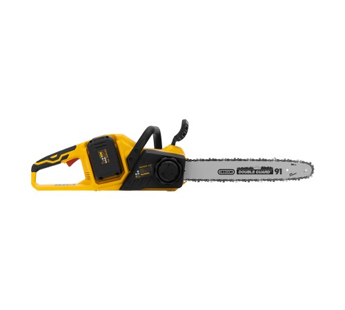 Цепная пила аккумуляторная бесщеточная RCS400-36, Li-ion, 36 В, 4 Ач, шина 400 мм Denzel