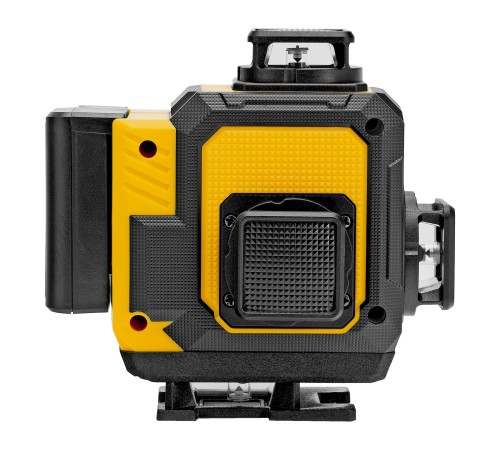 Лазерный уровень мультипризменный DLV 360-4T, 30 м, зеленый луч, Li-Ion 2,4 Aч, штатив Denzel