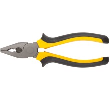 Плоскогубцы комбинированные "Стайл", мягкие прорезиненные ручки, молибденовое покрытие 180 мм FIT IT