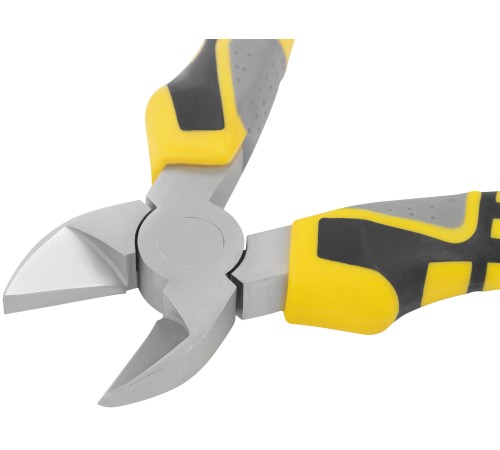 Бокорезы "Смарт", трехцветные прорезиненные ручки, никелевое покрытие 190 мм FIT IT