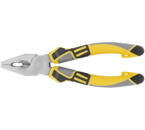 Плоскогубцы комбинированные "Смарт", трехцветные прорезиненные ручки, никелевое покрытие 180 мм FIT IT Плоскогубцы комбинированные "Смарт", трехцветные прорезиненные ручки, никелевое покрытие 180 мм FIT IT