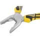 Плоскогубцы комбинированные "Смарт", трехцветные прорезиненные ручки, никелевое покрытие 180 мм FIT IT
