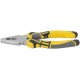 Плоскогубцы комбинированные "Смарт", трехцветные прорезиненные ручки, никелевое покрытие 200 мм FIT IT