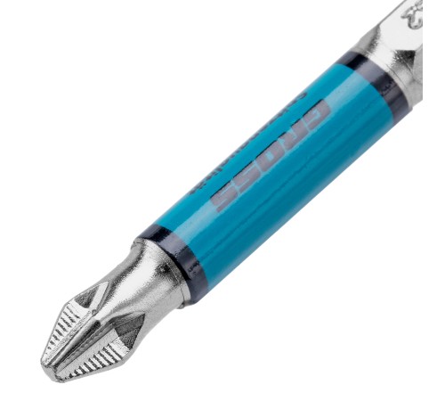 Бита PH2х60мм, сталь S2, кругл., 10 шт. Gross