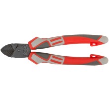 Бокорезы "Эталон", CrV сталь, ребра жесткости на губках, тефлоновое покрытие, 3К прорезиненные ручки 180 мм FIT HQ