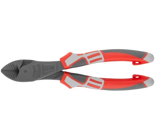 Бокорезы "Эталон" усиленные, смещенный шарнир, CrV сталь, ребра жесткости на губках, тефлоновое покрытие, 3К прорезиненные ручки 180 мм FIT H