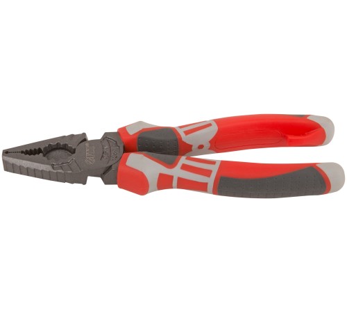 Плоскогубцы комбинированные "Эталон", CrV сталь, ребра жесткости на губках, тефлоновое покрытие, 3К прорезиненные ручки 180 мм FIT HQ Плоскогубцы комбинированные "Эталон", CrV сталь, ребра жесткости на губках, тефлоновое покрытие, 3К прорезиненные ручки 180 мм FIT HQ