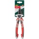 Плоскогубцы комбинированные "Эталон", CrV сталь, ребра жесткости на губках, тефлоновое покрытие, 3К прорезиненные ручки 200 мм FIT HQ