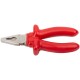 Плоскогубцы комбинированные "Энергия",1000 В, никелир.покрытие, 2-х слойные изолированные ручки 160 мм КУРС