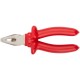Плоскогубцы комбинированные "Энергия",1000 В, никелир.покрытие, 2-х слойные изолированные ручки 180 мм КУРС