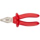 Плоскогубцы комбинированные "Энергия",1000 В, никелир.покрытие, 2-х слойные изолированные ручки 180 мм КУРС