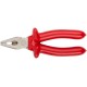 Плоскогубцы комбинированные "Энергия",1000 В, никелир.покрытие, 2-х слойные изолированные ручки 200 мм КУРС