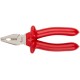 Плоскогубцы комбинированные "Энергия",1000 В, никелир.покрытие, 2-х слойные изолированные ручки 200 мм КУРС