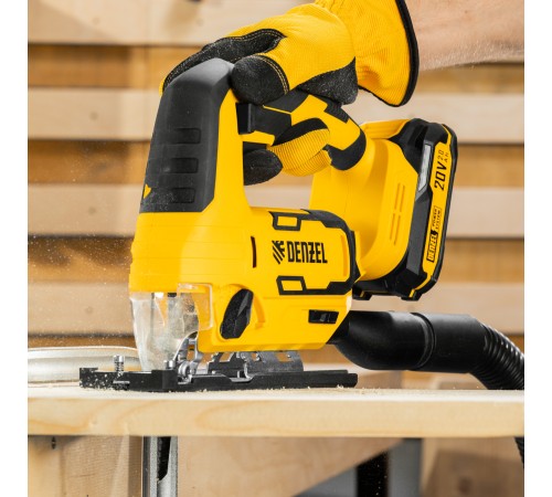 Лобзик аккумуляторный CJH-20-80, Li-Ion, 20 В// Denzel