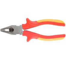 Плоскогубцы комбинированные "Электро-2", 1000 В, прорезиненные изолированные ручки 160 мм FIT IT Плоскогубцы комбинированные "Электро-2", 1000 В, прорезиненные изолированные ручки 160 мм FIT IT