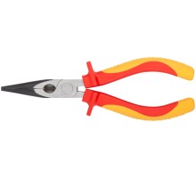 Тонконосы "Электро", CrV сталь, черное полированное покрытие, мягкие изолированные ручки 165 мм FIT HQ