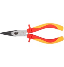 Тонконосы "Электро", CrV сталь, черное полированное покрытие, мягкие изолированные ручки 165 мм FIT HQ