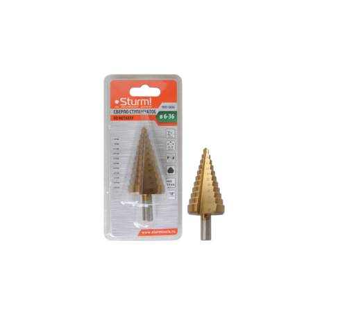 Сверло ступенчатое Sturm! 1055-S636