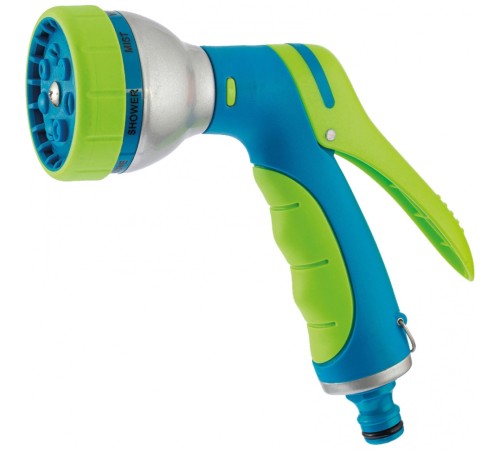 Пистолет-распылитель, металлический, 7 режимов полива, курок сзади Palisad Luxe