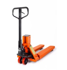 Тележка гидравлическая 2000 кг 1150 мм TOR CBY-CW2 (серия N) с весами (полиуретан.колеса) уценка