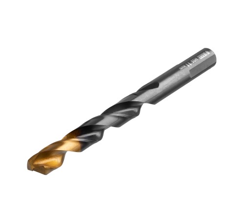 Сверло по металлу, 11 мм, HSS-Tin, Golden Tip, 6 шт. Denzel Сверло по металлу, 11 мм, HSS-Tin, Golden Tip, 6 шт. Denzel