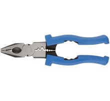 Плоскогубцы комбинированные многофункциональные, пластиковые ручки, Профи 200 мм FIT IT