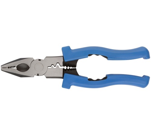 Плоскогубцы комбинированные многофункциональные, пластиковые ручки, Профи 200 мм FIT IT