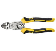 Бокорезы многофункциональные, эксцентриковый шарнир, прорезиненные ручки, Профи 180 мм FIT IT