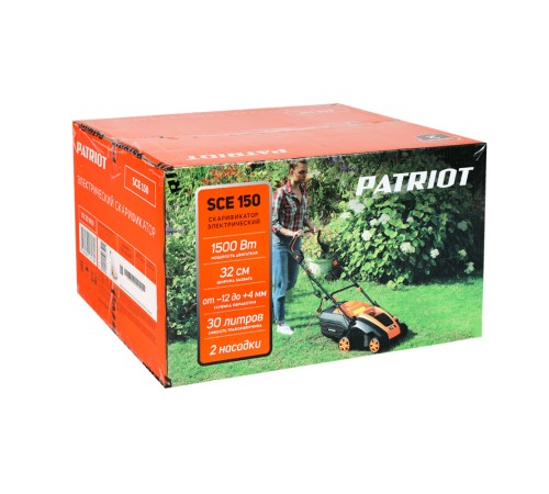 Скарификатор электрический PATRIOT SCE 150 Скарификатор электрический PATRIOT SCE 150