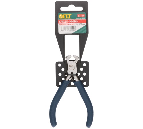 Клещи "мини", синие ручки 105 мм FIT IT Клещи "мини", синие ручки 105 мм FIT IT