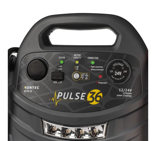 RUNTEC RT-PL36 Пусковое устройство Pulse 36 12/24 В, 2400/1200 A RUNTEC RT-PL36 Пусковое устройство Pulse 36 12/24 В, 2400/1200 A