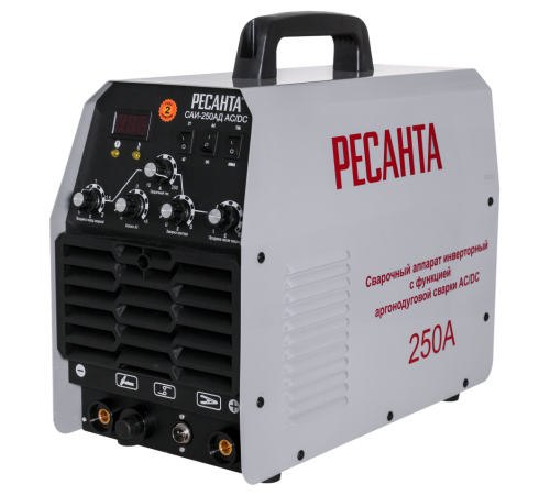 Сварочный аппарат инверторный Ресанта САИ-250 АД (AC/DC) Сварочный аппарат инверторный Ресанта САИ-250 АД (AC/DC)
