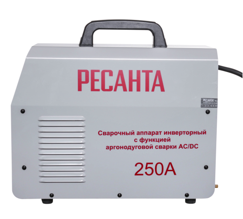 Сварочный аппарат инверторный Ресанта САИ-250 АД (AC/DC) Сварочный аппарат инверторный Ресанта САИ-250 АД (AC/DC)