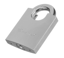 Замок навесной, защищенная дужка 60 мм Matrix