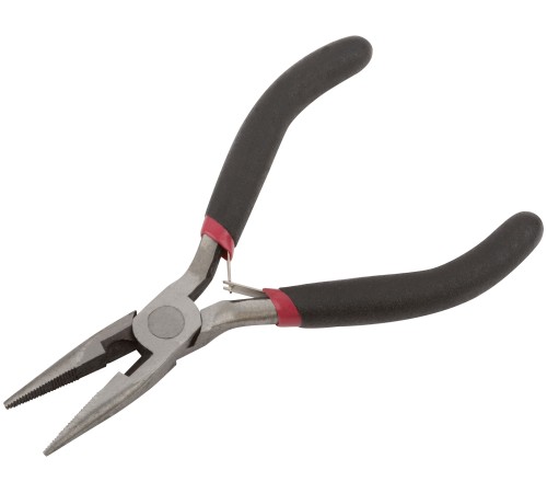 Тонконосы "мини", черные ручки 125 мм КУРС